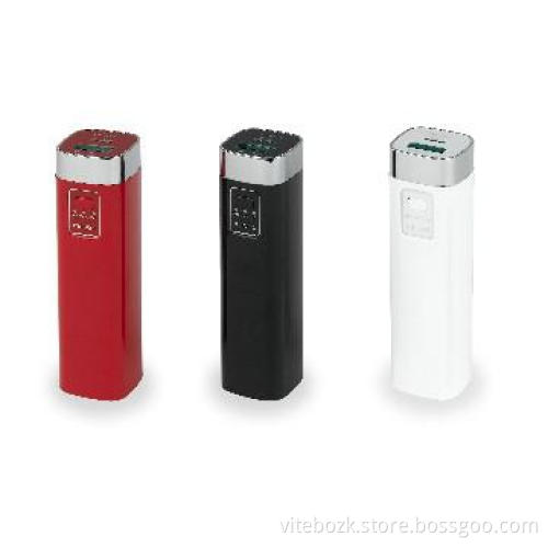 promotion gift Colorful Lipstick Power Bank 2200mah and indicator